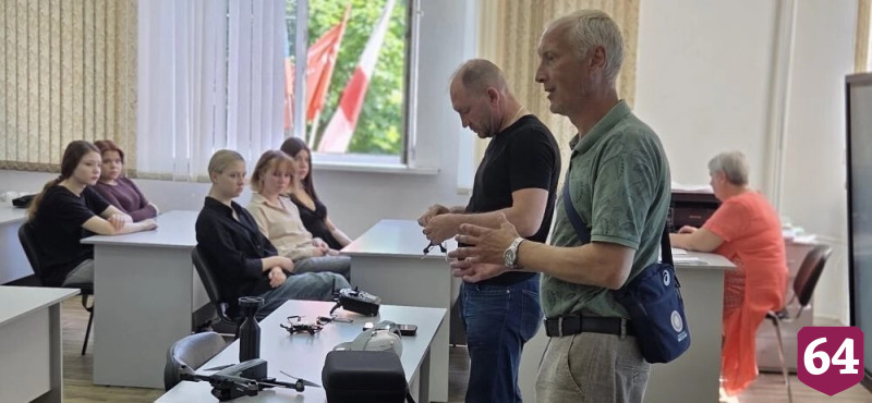 Саратовских студентов заинтересовали беспилотной авиацией